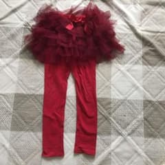 韓国子供服beeフリル付パンツのサムネイル