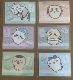 【最安値】くら寿司 ちいかわ カード 6枚セットのサムネイル