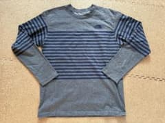 THE NORTH FACE ストライプ長袖Tシャツ Mサイズのサムネイル
