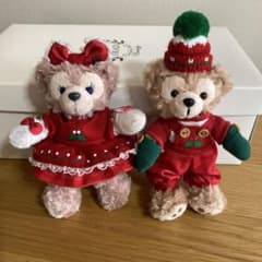 ダッフィー シェリーメイ ぬいぐるみバッジ クリスマス - メルカリ