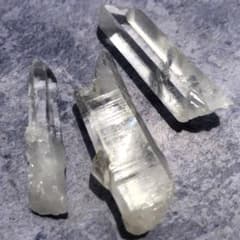 大きめ！3本セット！バーコード艶々】レムリアンシードクリスタル