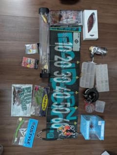 Bass fishing set
