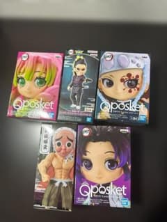 【新品未開封】鬼滅の刃 フィギュア 5点セット Qposket ワーコレのサムネイル