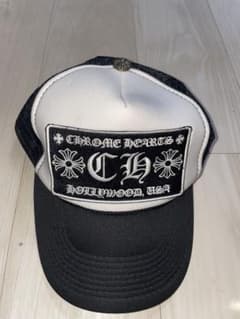 CHROME HEARTS トラッカーキャップ ブラック ホワイトホノルル店購入のサムネイル