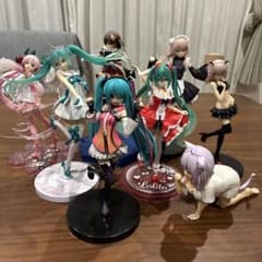 美少女フィギュア 8体セット箱無し - メルカリ