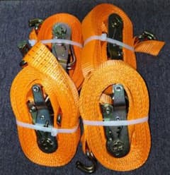 ラチェット式荷締めベルト 4本セットのサムネイル