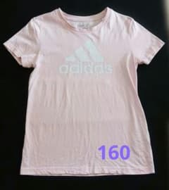 Thumbnail of KIDS　アディダス　半袖Tシャツ　160　ピンク 綿１００%