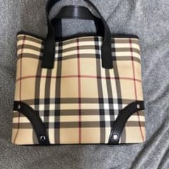 BURBERRY バーバリー ノバチェック チェック柄 ハンドバッグ 超美品のサムネイル