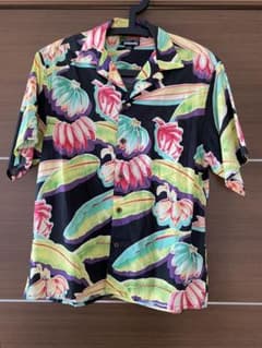 80s パタゴニア パタロハ ブラックバナナ 総柄 アロハシャツ オリジナルのサムネイル