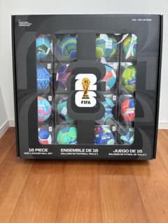 新品未開封 FIFA ワールドカップ 2026 ホストシティー16個ボールセット