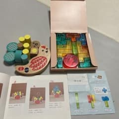 知育玩具 つみき パズルのサムネイル
