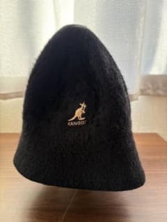 KANGOL 旧タグ 黒 バケットハット フリース素材のサムネイル