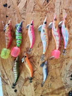 エギ 9個セット イカ釣り ルアーのサムネイル