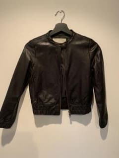 よーこ様専用　レザージャケット MA-1 ブルゾン　ライダースのサムネイル
