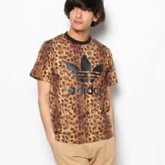 希少  adidas ヒョウ柄 Lのサムネイル