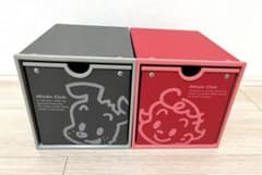 ミスドクラブ　オサム柄の収納ボックス2個セットのサムネイル