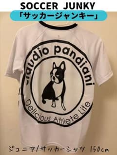 SOCCER JUNKY ジュニア プラクティス　Tシャツ ホワイト 150cmのサムネイル