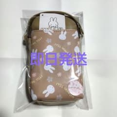 miffy ウサギ柄 スマホショルダーバッグ 新品のサムネイル
