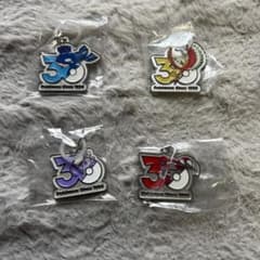 28日まで　ポケモン 30周年 メタルチャームマスコット 4種セット ガチャのサムネイル