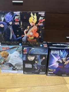 NARUTOフィギュア ＋ ドラゴンボール フィギュアまとめ売りのサムネイル