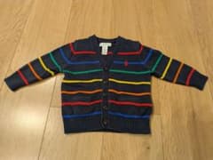 Ralph Lauren 12M カーディガン ネイビーのサムネイル