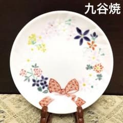 未使用保管品✨九谷焼 晄窯 花束 平皿 単品✨花たば 春 取り皿 清水焼 有田焼 未使用保管品✨九谷焼 晄窯 花束 平皿 単品✨花たば 春 取り皿 清水焼