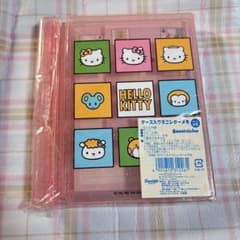平成レトロ　ハローキティ ケース入りミニレターセットとペン付きのサムネイル