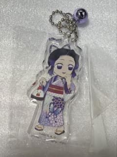 LAWSON 로손 한정 극 두께아크릴 키링호 나비시노부 귀멸의 칼날