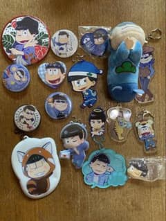 おそ松さん カラ松 グッズ まとめ売り 缶バッジ アクリルキーホルダーのサムネイル