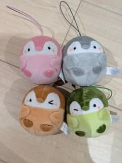 コウペンちゃん　カラフルミニマスコット4個セット