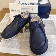 BIRKENSTOCK モカシン ネイビー サイズ40のサムネイル