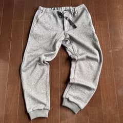 GRAMICCI ボンディングニットフリースナローリブパンツ Lのサムネイル