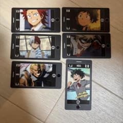 僕のヒーローアカデミア スマフォトコレクション 6枚セットのサムネイル