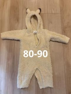 ジェラートピケ ピカチュウ ベビー 着ぐるみ ロンパース カバーオール 80cmのサムネイル