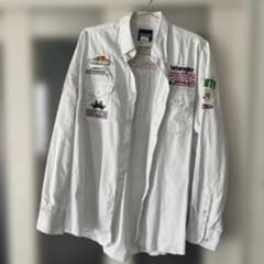 ね*ろ様 Wrangler 長袖シャツ 刺繍 ホワイト XLのサムネイル