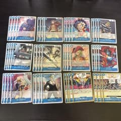 ワンピースカード 決戦の刻 青C.UC4枚セット ノーマル バギー ルフィ