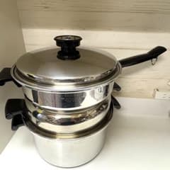 【レア】Camelot temp tone ステンレス　両手鍋・フライパンセット レア】Camelot temp tone ステンレス 両手鍋・フライパンセット - メルカリ