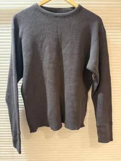 CIOTAシオタCSLM-121MスビンコットンツータックワッフルロングTシャツ 