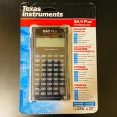 [箱ダメージ]Texas Instruments BA II Plus Proのサムネイル