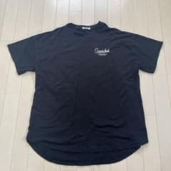 バックプリント 半袖Tシャツ ブラックのサムネイル