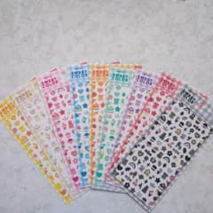 PETIT SWEET COLOR シール 9枚セットのサムネイル