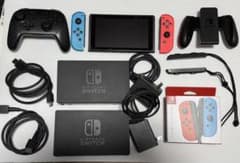 Nintendo Switch 本体＋新品Joy-Con＋プロコン＋ソフト3本 - メルカリ