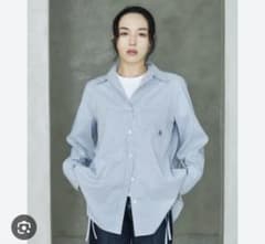 Formeque ワイドスリーブシャーリングシャツ ストライプのサムネイル