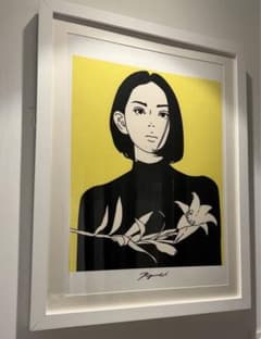 KYNE「Longing for Color」594×420mm 額装済みのサムネイル