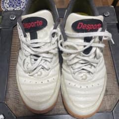 Desporte フットサルシューズ ホワイト24.5cmのサムネイル