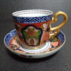 740 有田焼 賞美堂 其泉　竹紋　ソーサー　茶托　6客　未使用 有田焼 其泉 カップ&ソーサー 賞美堂本店 古伊万里 金彩 高級