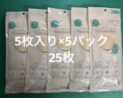 Victorian Mask ヌーディベージュ Sサイズ 5枚入り×5パックのサムネイル