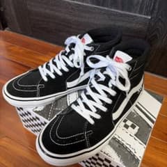 Vans ブラック ハイカット スニーカーのサムネイル