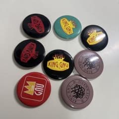 King Gnu缶バッジ 8個セット - メルカリ