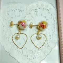 専用出品 ガラスドームピアスのサムネイル